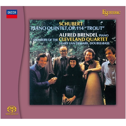 ALFRED BRENDEL / アルフレート・ブレンデル / シューベルト：ピアノ五重奏曲「ます」／さすらい人幻想曲