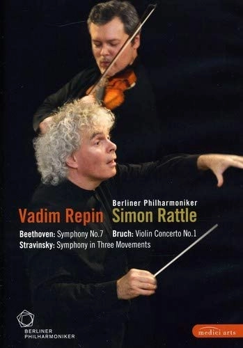 SIMON RATTLE / サイモン・ラトル / "EUROPEAN CONCERT 2008 - BEETHOVEN, BRUCH & STRAVINSKY (DVD)"