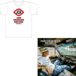 GEORGE TOKORO / 所ジョージ / JAM CRACKER MUSIC 3+JAM CRACKER オリジナルTシャツ