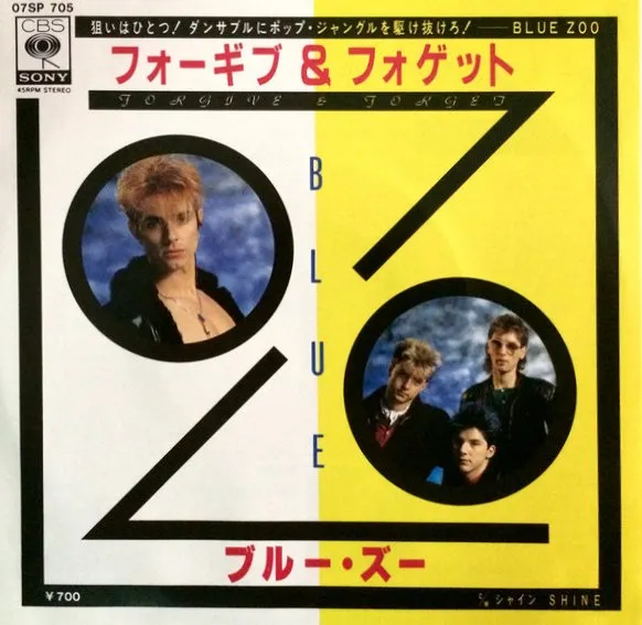 BLUE ZOO / ブルー・ズー / フォーギブ＆フォゲット