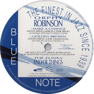 ORPHY ROBINSON / THE FUNKY END OF THINGS (12")
