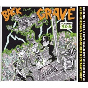 VA (BACK FROM THE GRAVE) / BACK FROM THE GRAVE VOLUMES 3 & 4 (CD) / BACK FROM THE GRAVE VOLUMES 3 & 4