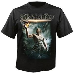 LUCA TURILLI'S RHAPSODY / ルカ・トゥリッリズ・ラプソディー / T-SHIRTS <PROMETHEUS/SIZE:L>