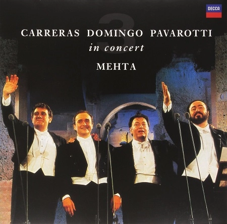 THREE TENORS (L.PAVAROTTI, J.CARRERAS & P.DOMINGO) / 3大テノール (パヴァロッティ、カレーラス & ドミンゴ) / IN CONCERT(LP/LTD)