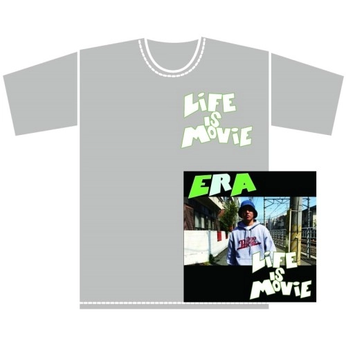 ERA / エラ / LIFE IS MOVIE★ディスクユニオン限定T-SHIRTS付セットSサイズ 