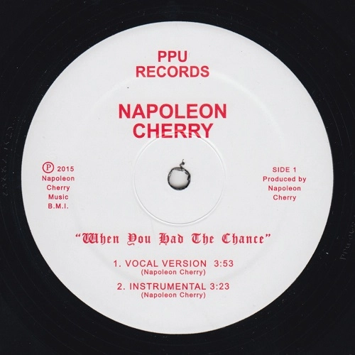 NAPOLEON CHERRY / WHEN YOU HAD THE CHANCE