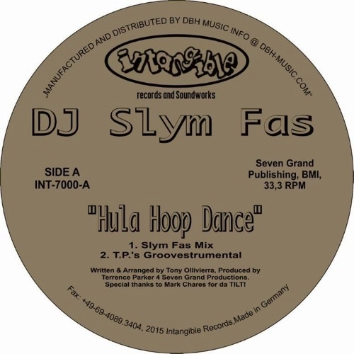 DJ SLYM FAS / HULA HOOP DANCE/MEMORIES(REISSUE)