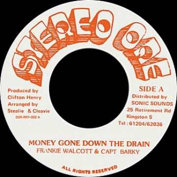 FRANKIE WILMOTT / CAPTAIN BARKEY / マンデーゴーンダウンドレイン / MONDY GONE DOWN DRAIN