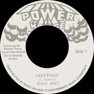 HALF PINT / ハーフ・パイント / グリーティング / GREETINGS
