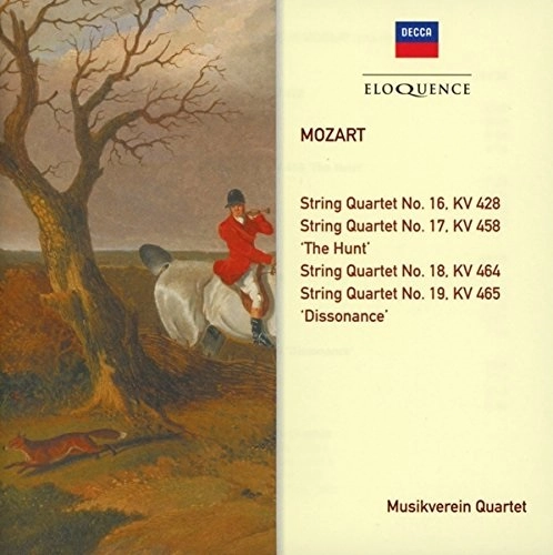WIENER MUSIKVEREIN QUARTETT / ウィーン・ムジークフェライン弦楽四重奏団  / MOZART:STRING QUARTETS 16-19(2CD)