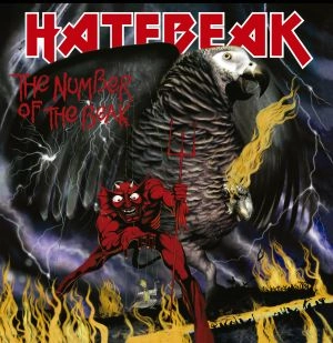 HATEBEAK / NUMBER OF THE BEAK<WHITE/BLACK MARBLE VINYL>