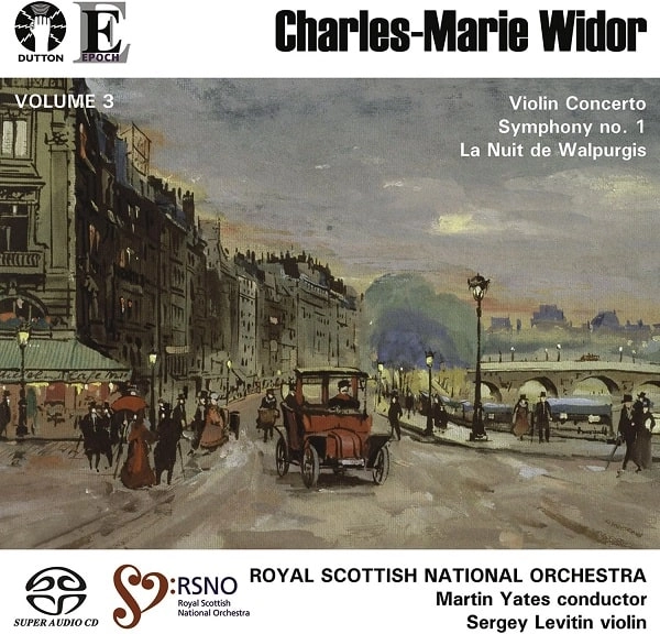 MARTIN YATES / マーティン・イェーツ / WIDOR:LA NUIT DE WALPURGIS/VIOLIN CONCERTO/SYMPHONY NO.1