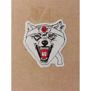 SHRINE / RISING WOLF DIE CUT STICKER