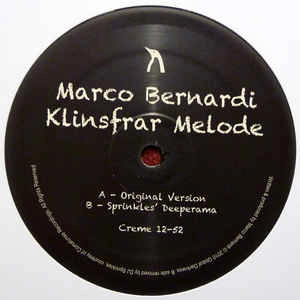 MARCO BERNARDI / KLINSFRAR MELODE