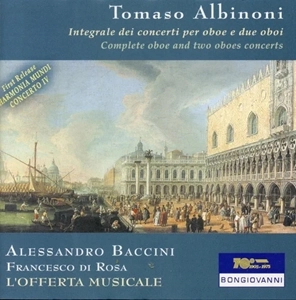ALESSANDRO BACCINI / ALBINONI: INTEGRALE DEI CONCERTI PER OBOE E DUE OBOI