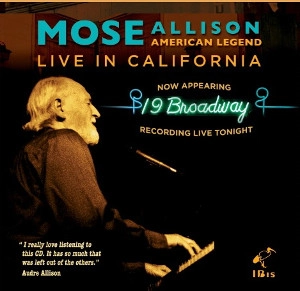 MOSE ALLISON / モーズ・アリソン / American Legend / Live in California