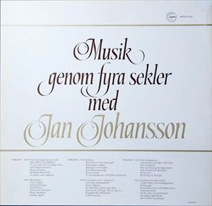 JAN JOHANSSON / ヤン・ヨハンソン / MUSIK GENOM FYRA SEKLER