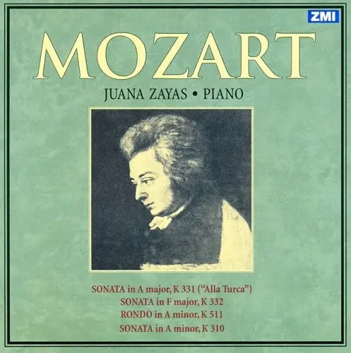 JUANA ZAYAS / フアナ・ザヤス / MOZART:PIANO SONATA NO.11,12&8