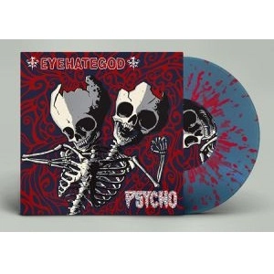 SPLIT (EYEHATEGOD / PSYCHO) / SPLIT<BLUE WITH RED SPLATTERS VINYL>