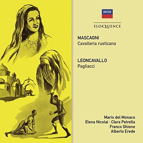 MARIO DEL MONACO / マリオ・デル・モナコ / MASCAGNI:CAVALLERIA RUSTICANA/LEONCAVALLO:PAGLIACCI