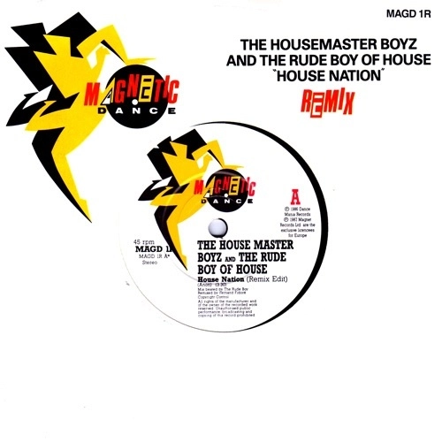 HOUSEMASTER BOYZ AND THE RUDE BOY OF HOUSE / HOUSE NATION(REMIX)