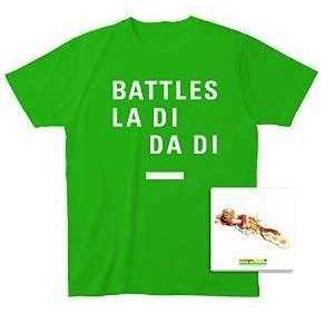 BATTLES / バトルス / ラ・ディ・ダ・ディ + TシャツL