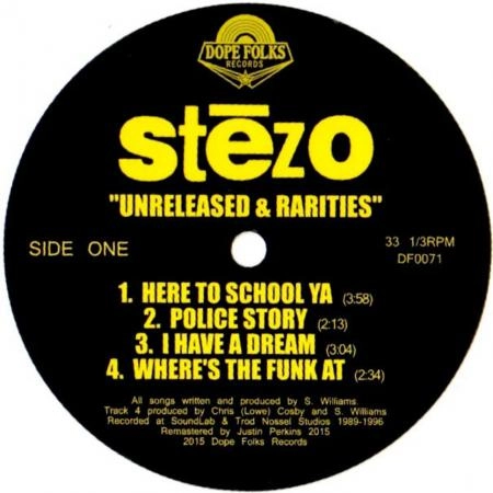 STEZO / スティ-ゾ / UNRELEASED & RARITIES EP