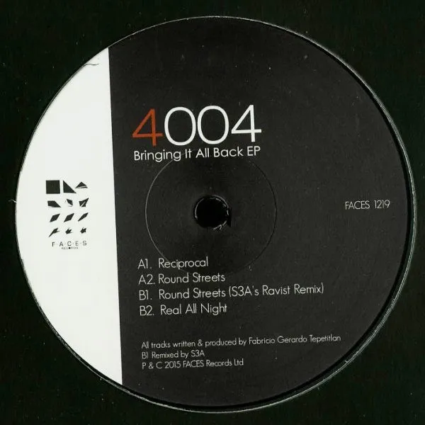 4004 (EX. SOUL OF HEX) / BRINGING IT ALL BACK EP