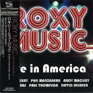 ROXY MUSIC / ロキシー・ミュージック / ライヴ･イン･アメリカ
