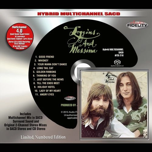 LOGGINS & MESSINA / ロギンス&メッシーナ / LOGGING & MESSINA (HYBRID SACD 4.0 MULTICHANNEL)