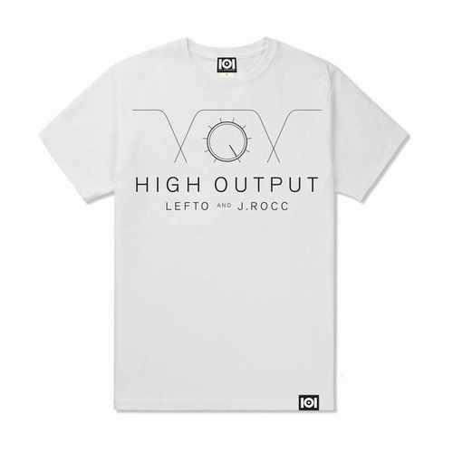 LEFTO & J.ROCC / HIGH OUTPUT (MIX CD, 7INCH & T-SHIRT) WHITE XL