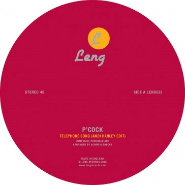 P'COCK / FRANCIS LAI / TELEPHONE SONG(ANDI HANLEY EDIT)/YOUNG FREEDOM(Mudd'S EXTENDED MIX)