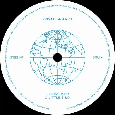 PRIVATE AGENDA / PARALYSED (INCL. TUFF CITY KIDS RMX)