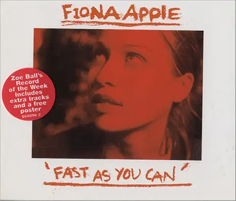 FIONA APPLE / フィオナ・アップル / FAST AS YOU CAN