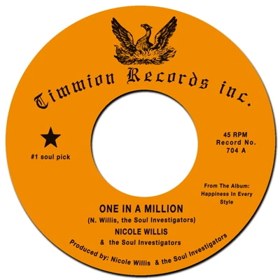 NICOLE WILLIS & THE SOUL INVESTIGATORS / ニコル・ウィリス& ソウル・インヴェスティゲイターズ / ONE IN A MILLION