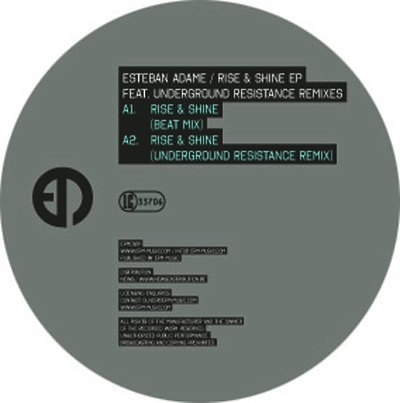 ESTEBAN ADAME   / RISE & SHINE EP