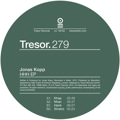 JONAS KOPP / HHH EP