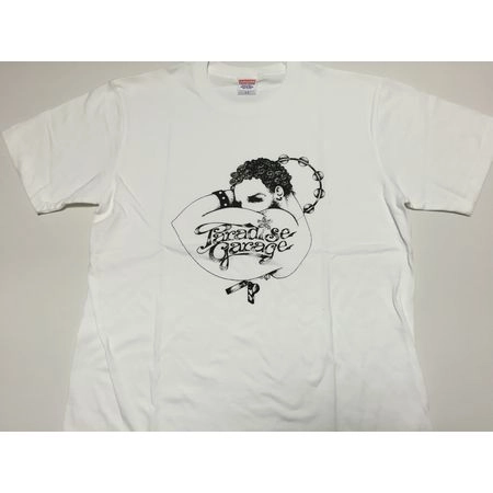 PARADISE GARAGE / PARADISE GARAGE LARRY LOGO T SHIRT WHITE SIZE:M