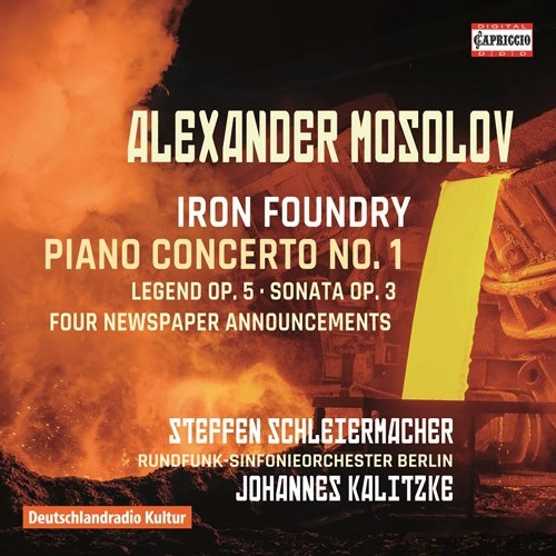 JOHANNES KALITZKE / ヨハネス・カリッケ / MOSOLOV:IRON FOUNDRY&PIANO CONCERTO