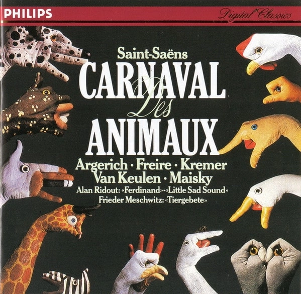 MARTHA ARGERICH, GIDON KREMER, MISCHA MAISKY / マルタ・アルゲリッチ、ギドン・クレーメル、ミッシャ・マイスキー / サン=サーンス：組曲「動物の謝肉祭」