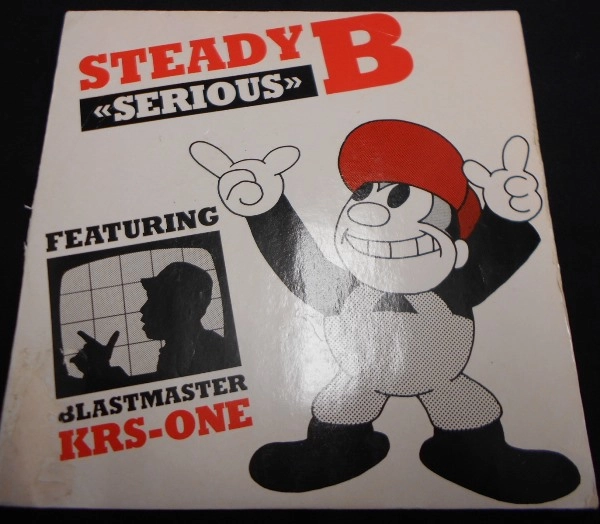 STEADY B / SERIOUS -UK 45'S-