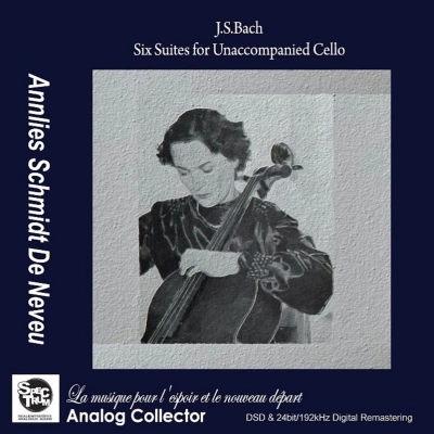 ANNLIES SCHMIDT DE NEVEU / アンリース・シュミット・ドゥ・ヌヴー / BACH:SUITE FOR SOLO VC(2CD)
