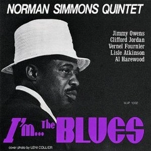 NORMAN SIMMONS / ノーマン・シモンズ / I'M THE BLUES (LP)