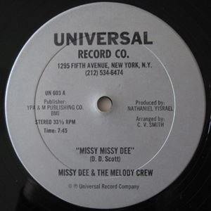 MISSY DEE & THE MELODY CREW / MISSY MISSY DEE