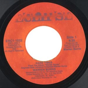 WARREN BURRIS / HARD TIMES / DANCE WITH ME