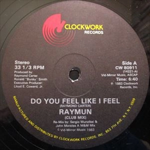 RAYMUN / DO YOU FEEL LIKE I FEEL