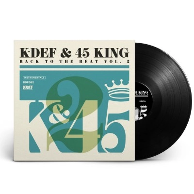 K-DEF & THE 45 KING / "BACK TO THE BEAT 2 ""LP"""