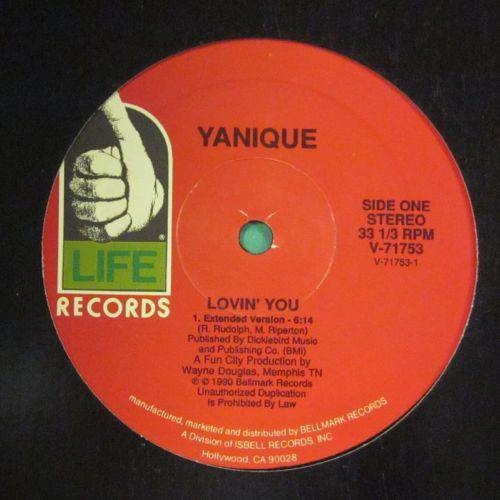 YANIQUE / LOVIN' YOU / LOVIN YOU