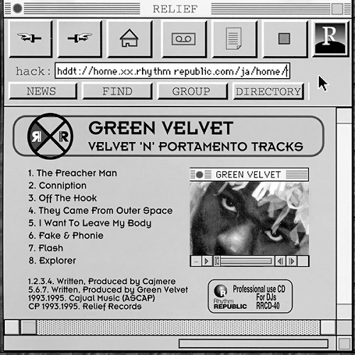 GREEN VELVET / グリーン・ベルベット / VELVET'N'PORTAMENT TRACKS