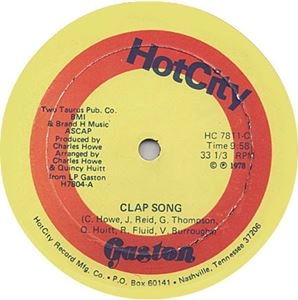 GASTON / ガストン / CLAP SONG